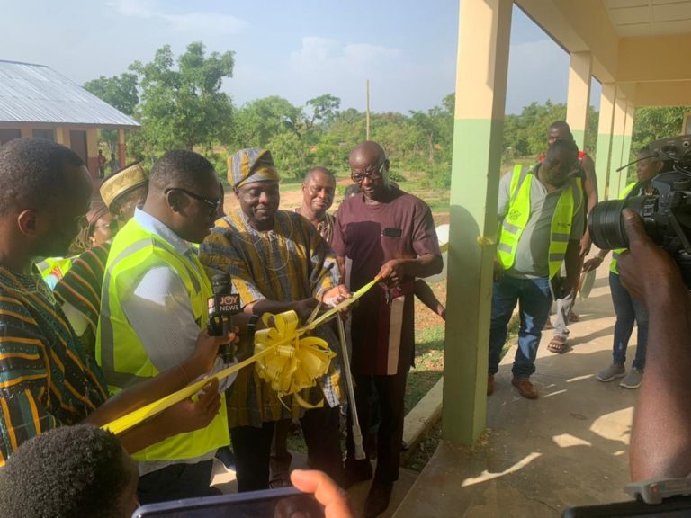 NDA commissions 3-unit classroom block in Jirapa