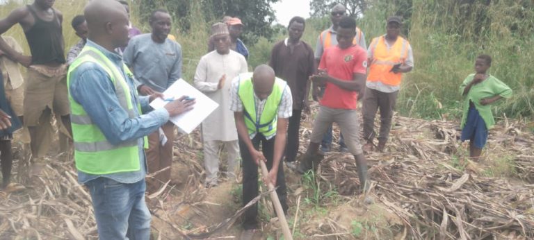 Jirapa MCE hands over sites for work to begin in two communities