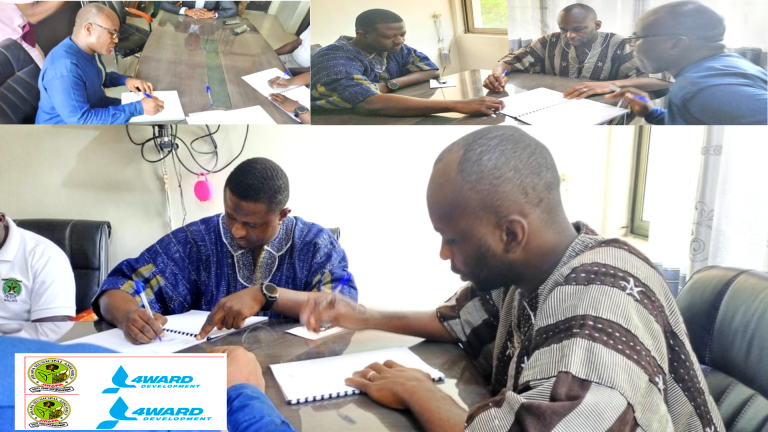 Jirapa Municipal Assembly Pens 20 years MoU With 4ward Development for independent rural water system supply