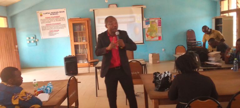 CPD TRAINING WORKSHOP HELD FOR TEACHERS IN THE LAWRA MUNICIPALITY.