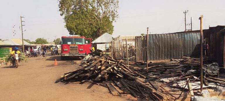 FIRE RAVAGES SHOPS, RESIDENTIAL FACILITY: ANOTHER BLACK DAY FOR JIRAPA.