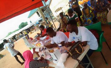 HEALTH SCREENING CARRIED OUT BY MP OF JIRAPA IN THE MUNICIPALITY.