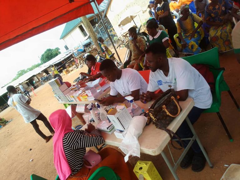 HEALTH SCREENING CARRIED OUT BY MP OF JIRAPA IN THE MUNICIPALITY.
