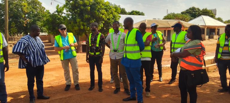 JIRAPA MCE, DBI DCE, EU & WORLD BANK TEAM INSPECT ONGOING PROJECTS IN JIRAPA, DBI.