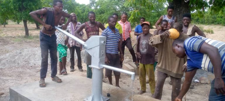 YEMANGATAA PROVIDES BOREHOLE TO NAMBEG, TAMBOGRI.