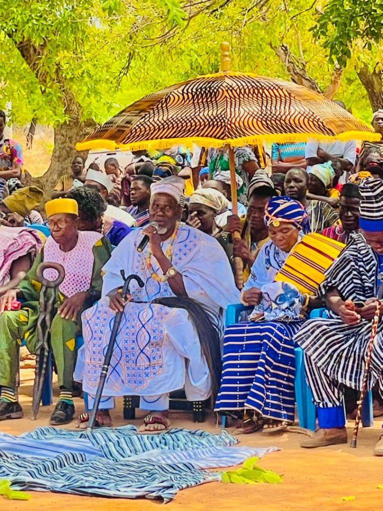YIBILE, UWR, ON A RADICAL PATH TO DEVT. AS NAA DANZINE FRANCIS SUGLO I, POGNAA FAUSTINA KYIERE ARE CORONATED CHIEF, QUEEN MOTHER.