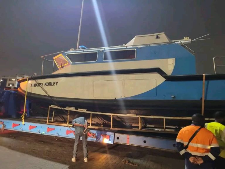 GMA DEPLOYS SEARCH & RESCUE BOAT ON VOLTA LAKE.